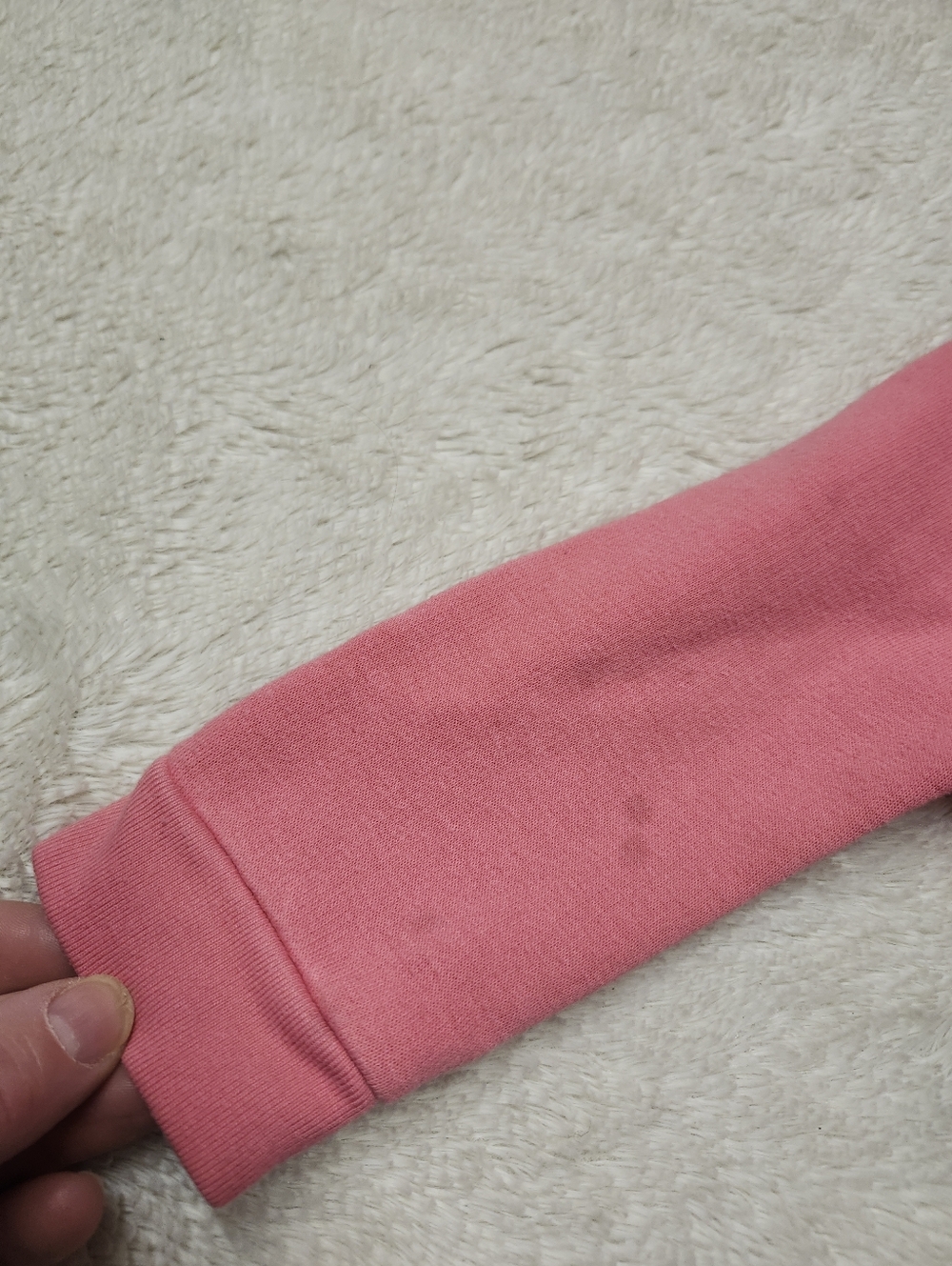 ☆ Carhartt Girl's Infant Hooded Zip Up Bodysuit Coverall Size 12 Months Pink - Picture 7 of 10